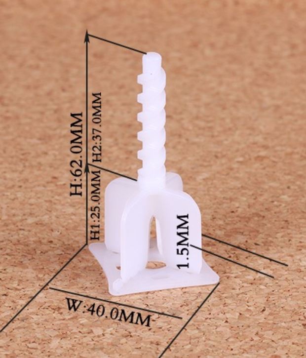 1.5mm cross clip